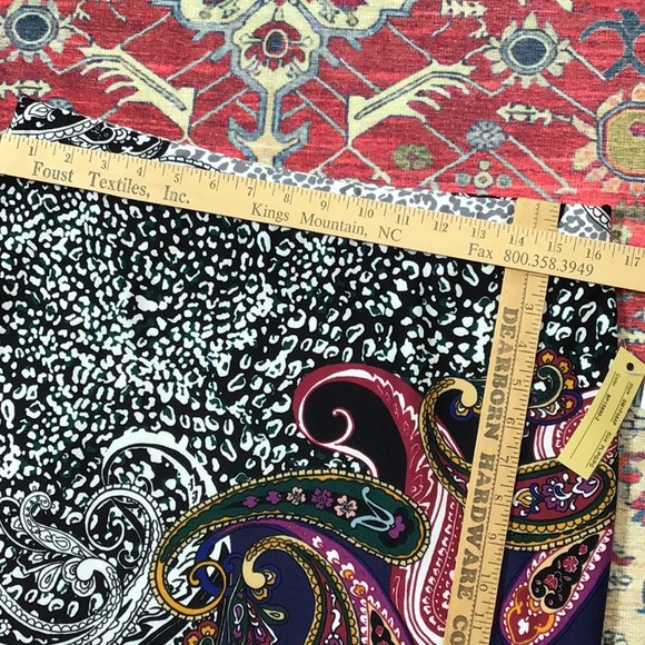 🦚Mellisa Paige ‘Paisley’ Petite Stretch Knee Length Pencil - Picture 7 of 9